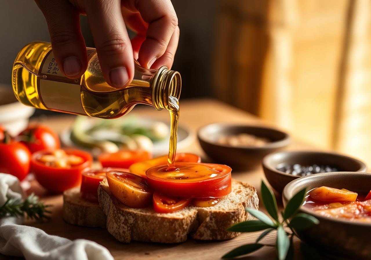 Pan con tomate